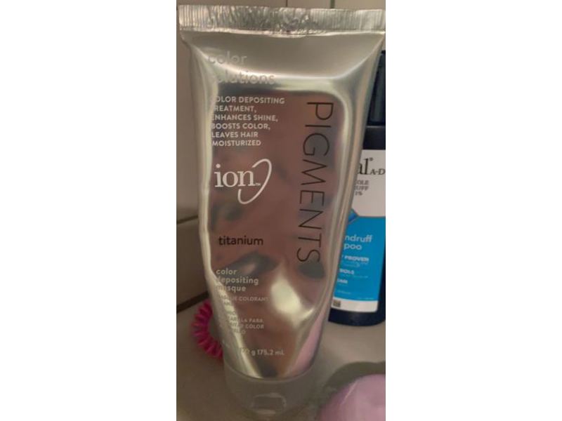 Ion Color Solutions Pigments Color Depositing Masque, Titanium, 6 oz/170 g