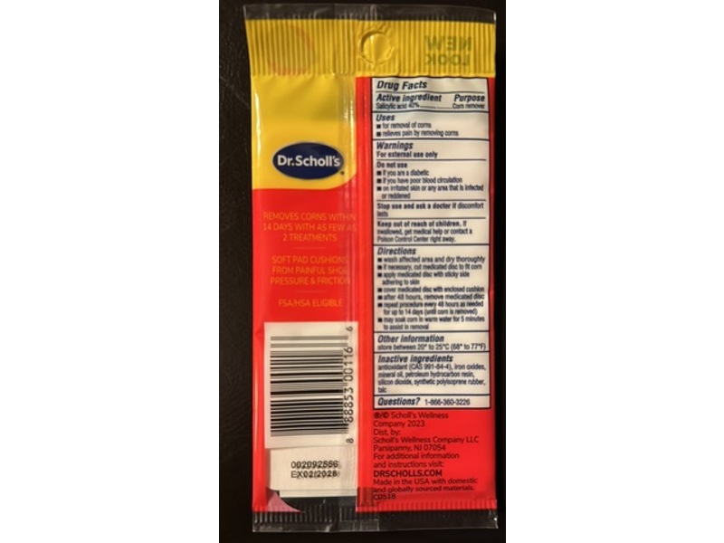 Dr. Scholl's Corn Removers, 9 Count