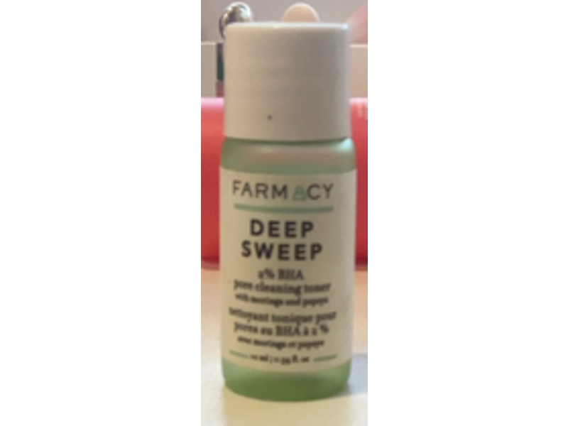 Farmacy Deep Sweep 2% BHA Pore Cleaning Toner, 0.34 oz/10 mL
