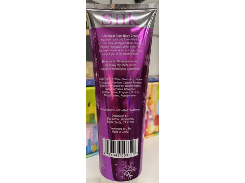 Silk Sugar Plum Body Cream, 6 oz/177 mL