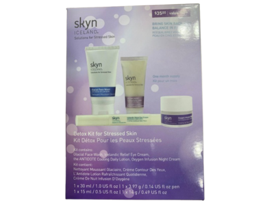 Skyn Iceland Stressed Skin Detox Kit