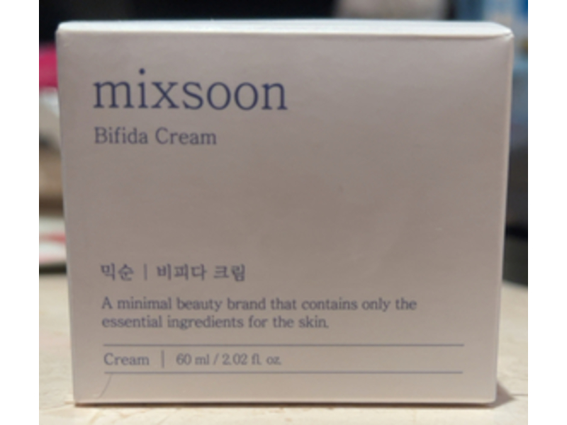 Mixsoon Bifida Cream, 2.02 fl oz/60 mL