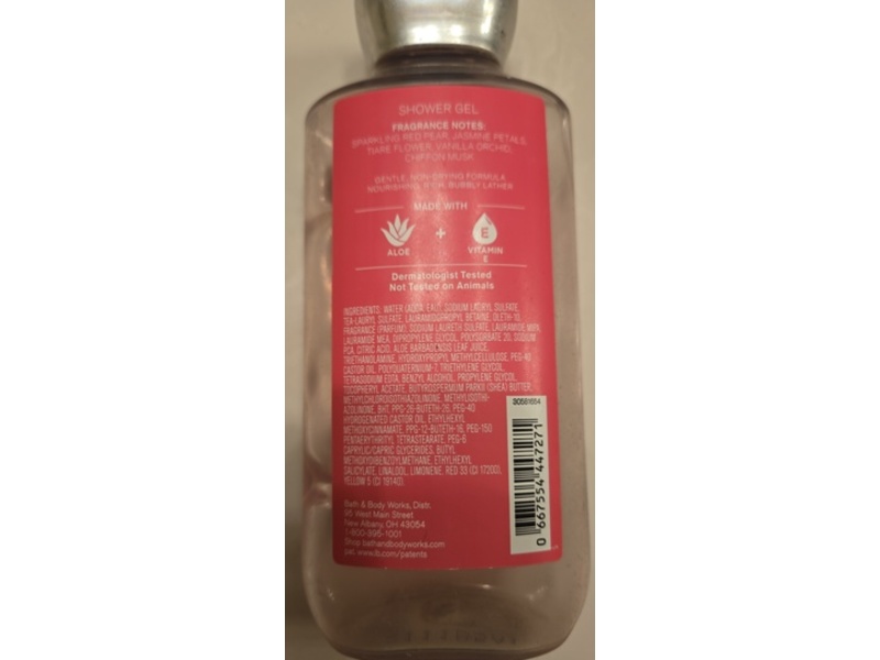 Bath & Body Works Shower Gel, Pink Chiffon, 10 fl oz/ 295 mL