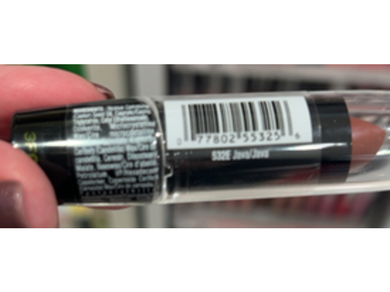 Wet n Wild Lipstick, Java, 0.13 oz