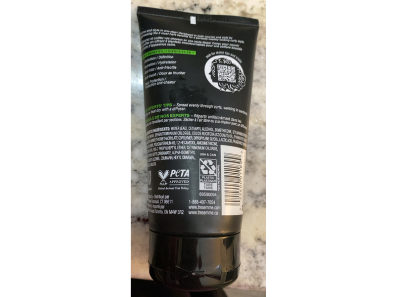 TRESemme One Step Curl 5 - In - 1 Cream, 5 fl oz/148 mL