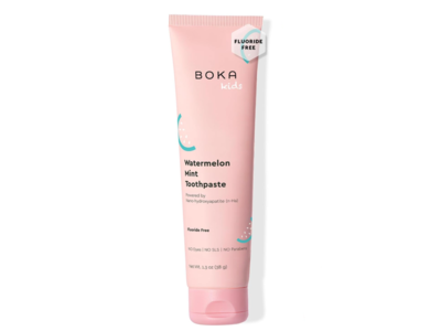 Boka Kids Toothpaste, Watermelon Mint, 1.3 oz/38 g, Pack Of 2