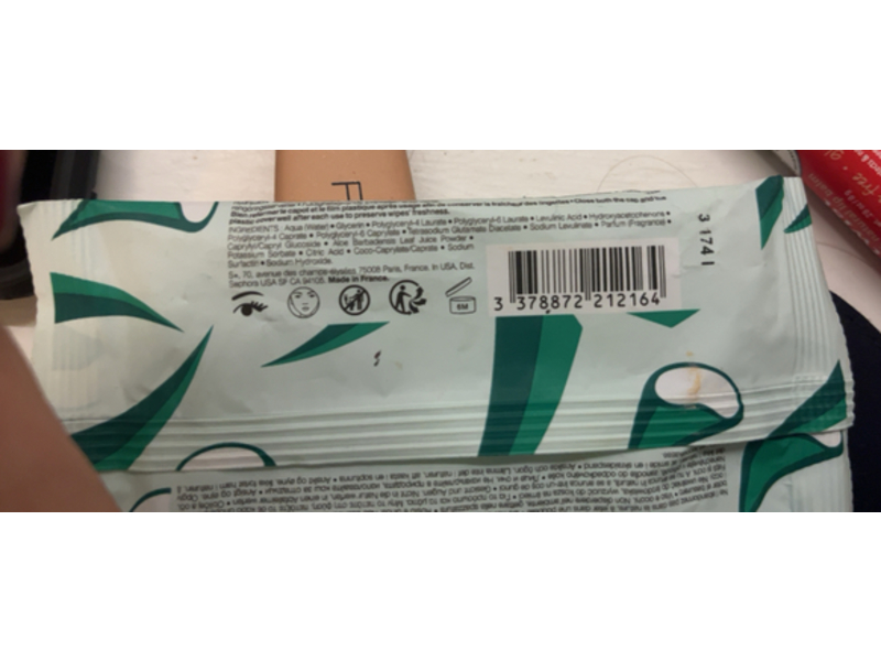 Sephora Hydrating Cleansing Wipes, 10 Count