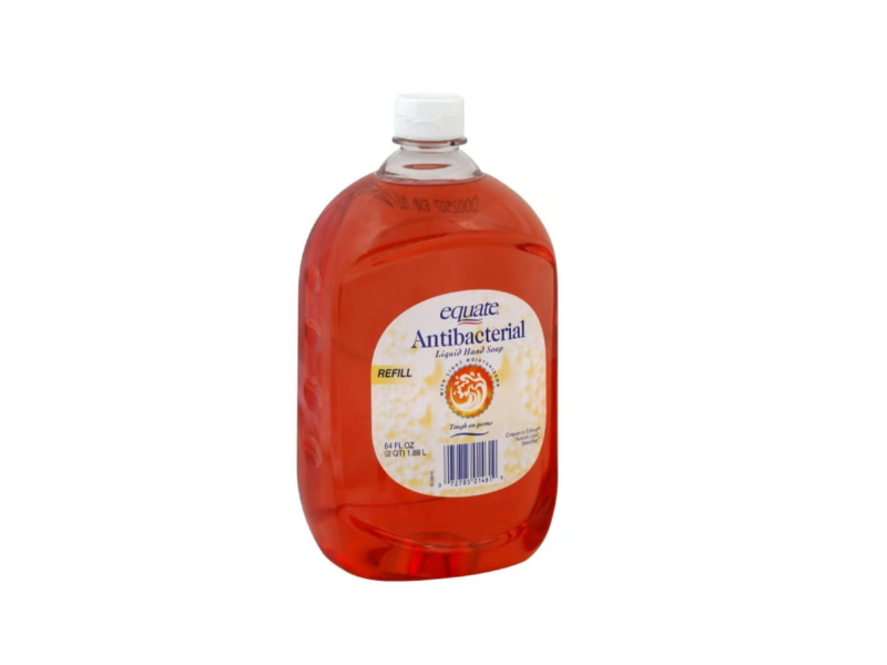 Equate Antibacterial Liquid Hand Soap Refill, 64 fl oz/1.89 L