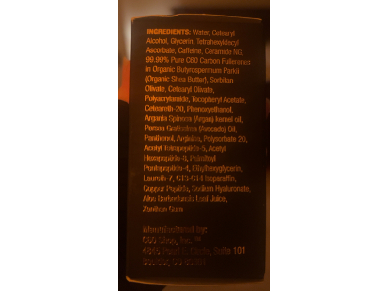 C60 Purple Power Youth Renewal Eye Cream, 1 fl oz/30 mL