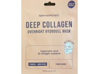 Spa Scentials Deep Collagen Overnight Hydrogel Mask, Hyaluronic Acid & Collagen Complex, 0.95 oz/27 g, 1 Count - thumbnail 1