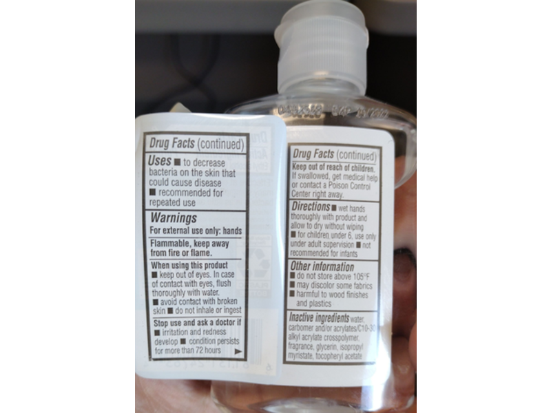 Equate Moisturizing Hand Sanitizer, Vitamin E, 3 fl oz