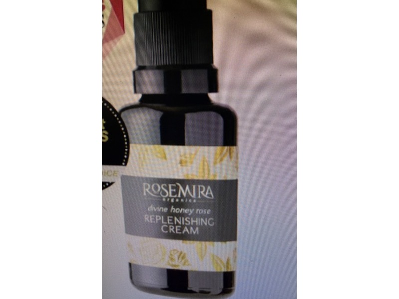 Rosemira Replenishing Cream, Divine Honey Rose, 1.7 oz/50 mL