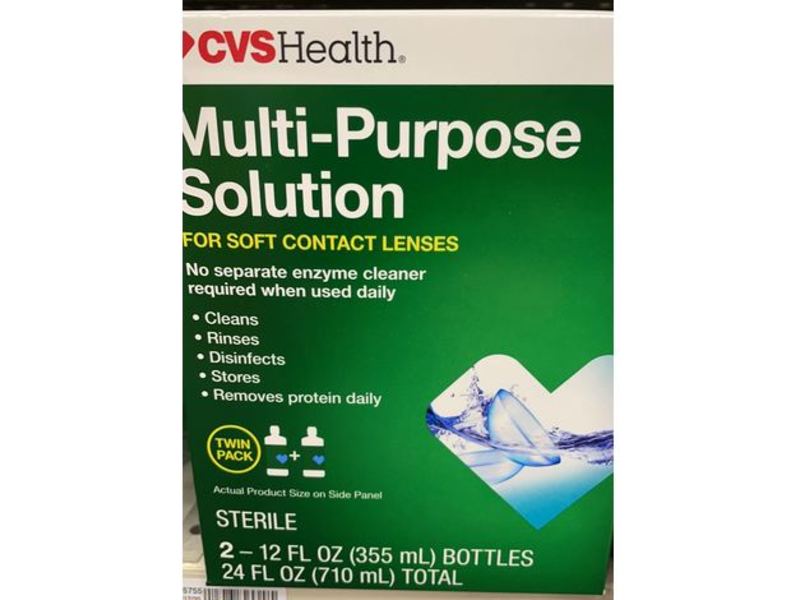 CVS Health Multi-Purpose Solution, 12 fl oz/355 mL, Pack Of 2