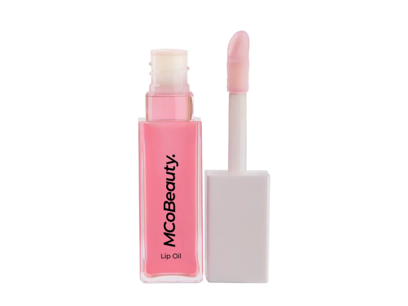 MCoBeauty Lip Oil, Sheer Rose, 0.3 fl oz/9 mL