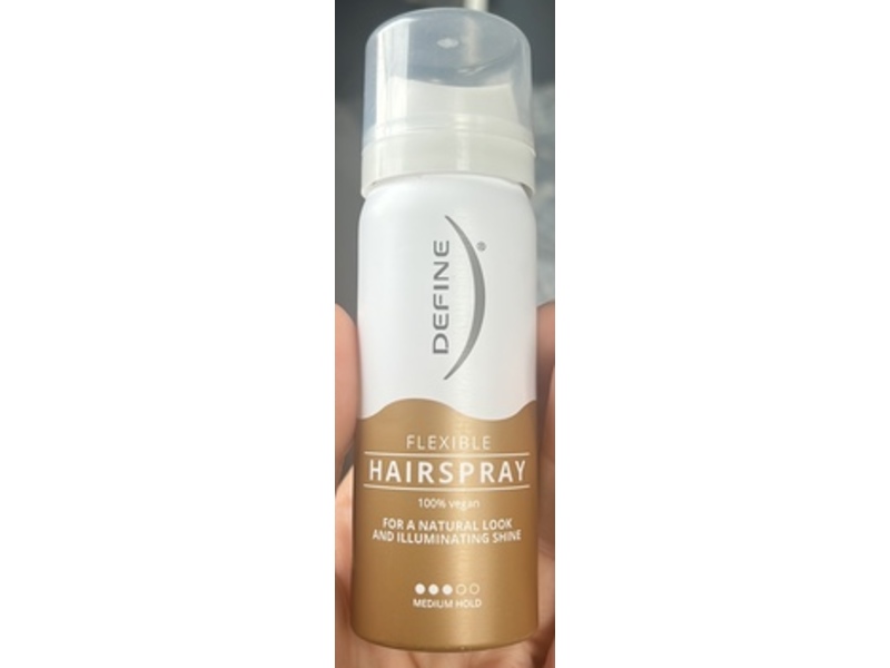 Define Flexible Hairspray, Medium Hold, 50 mL