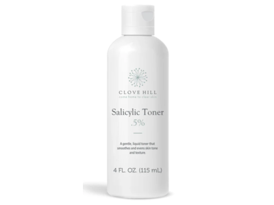 Clove Hill Toner, Salicylic 5%, 4 fl oz/115 mL