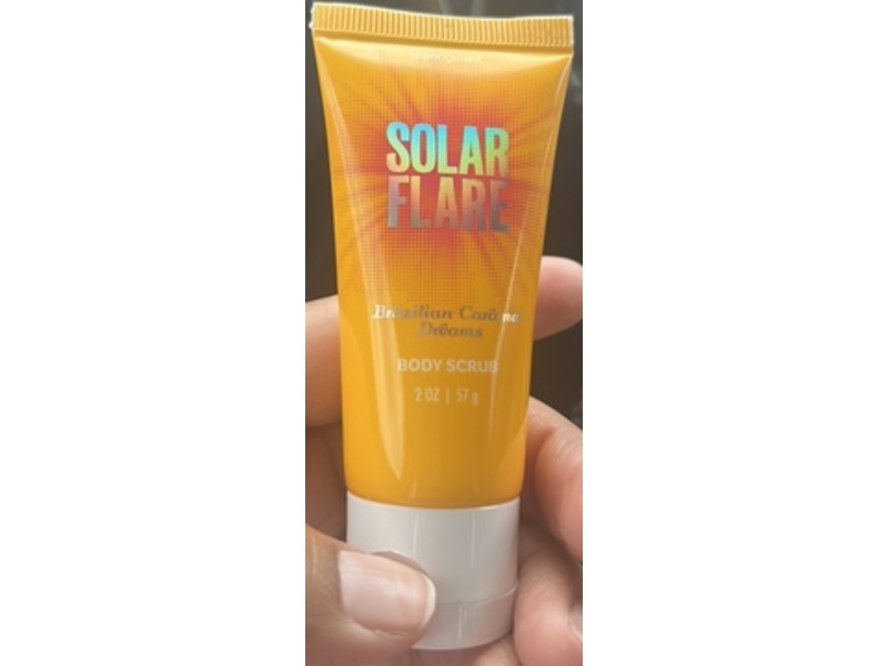 Solar Flare Body Scrub, Brazilian Caramel Dreams, 2 oz/57 g