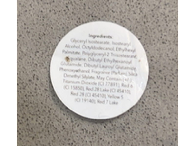 Blossom Shimmering Color-Changing Lip Balm, Electric Pink, 0.1 oz/3 g