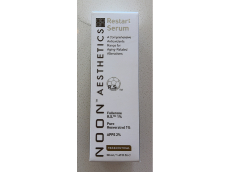 Noon Aesthetics Restart Serum, Paraceutical, 1.69 fl oz/50 mL