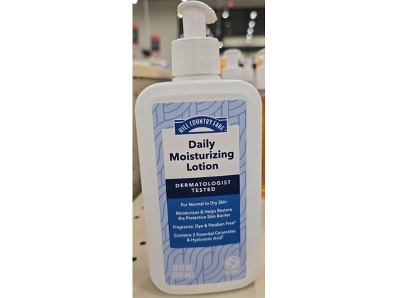 Hill Country Fare Daily Moisturizing Lotion, 12 fl oz/355 mL