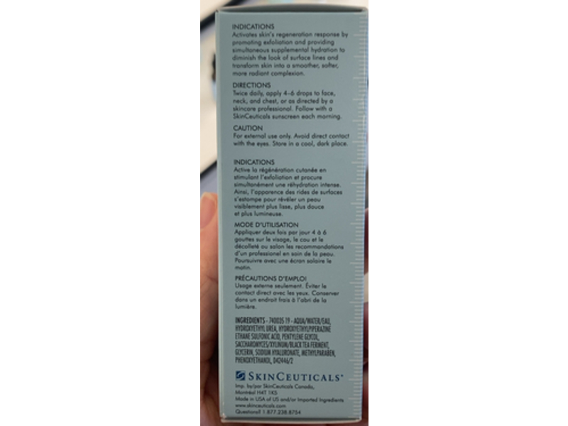 SkinCeuticals Retexturing Activator Exfoliating + Hydrating Serum, Correct, 1 fl oz/30 mL