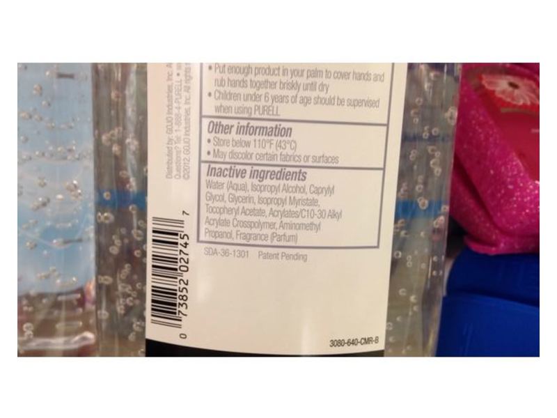 Purell Advanced Hand Sanitizer, Original, 33.8 fl oz