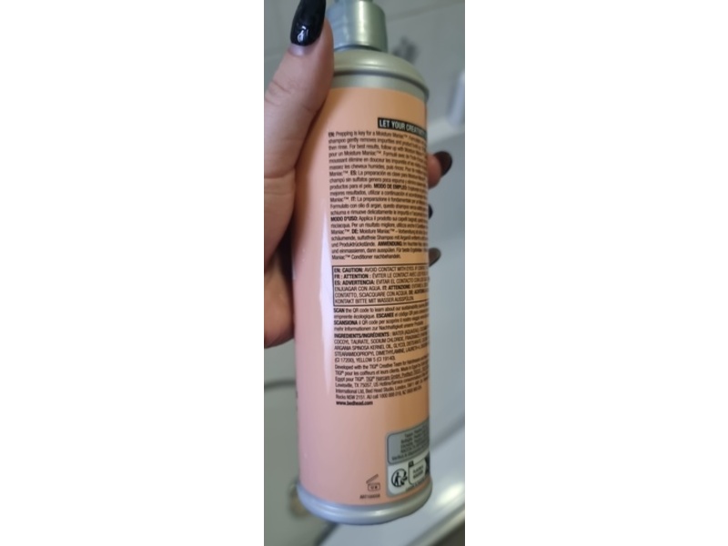 Tigi Bed Head Moisture Maniac Shampoo, 13.53 fl oz/400 mL