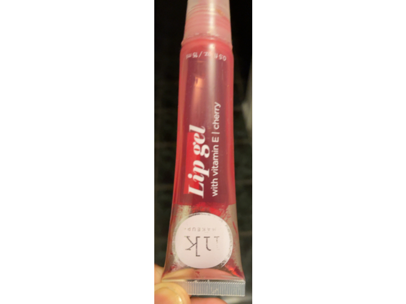 nicka k Lip Gel with Vitamin E, Cherry, 0.5 fl oz/15 mL