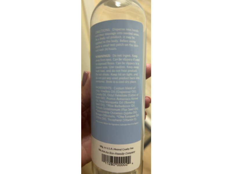 Organic Balncing Massage & Body Oil, 8 fl oz236 mL