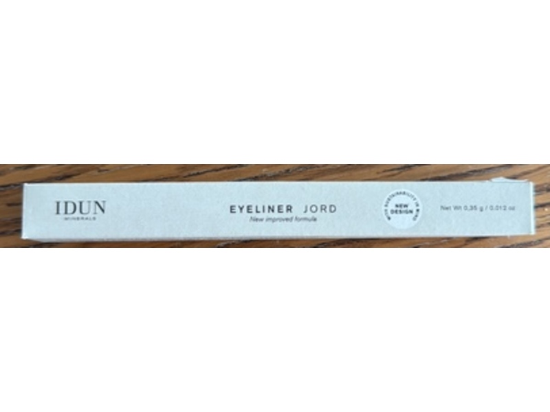 Idun Minerals Eyeliner, Jord Brown, 0.012 oz/0.35 g