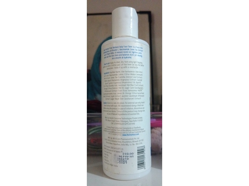 The Moms Co Natural Face Toner, Vitamin C, 6.8 fl oz/200 mL