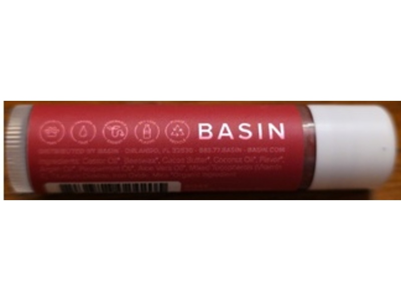 Basin Naturalyl Tinted Lip Balm, Rose