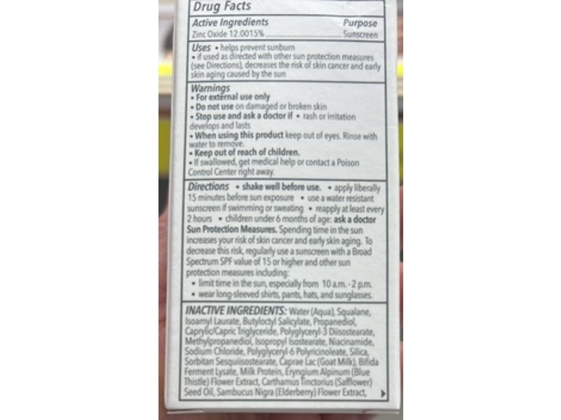 Beekman 1802 Milk Tint Face Primer Serum, SPF 43, Tan, 1 fl oz/30 mL