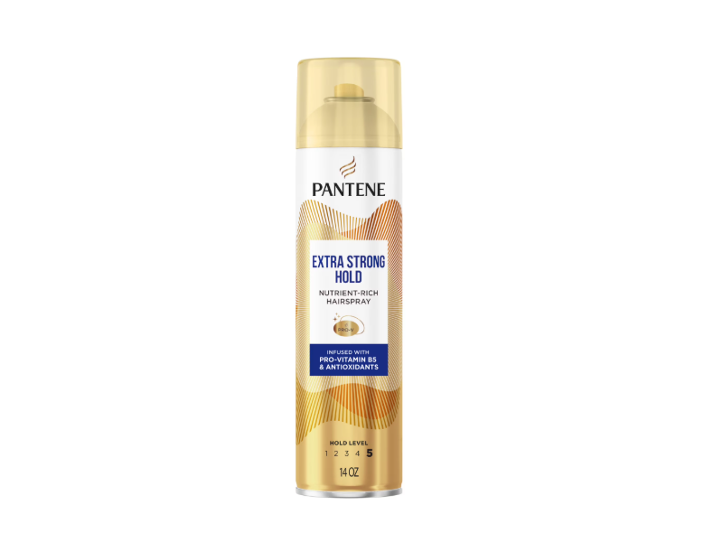 Pantene Extra Strong Hold Nutrient Rich Spray, Pro Vitamin B5 & Antioxidants Level 5, 0.14 oz/397 g