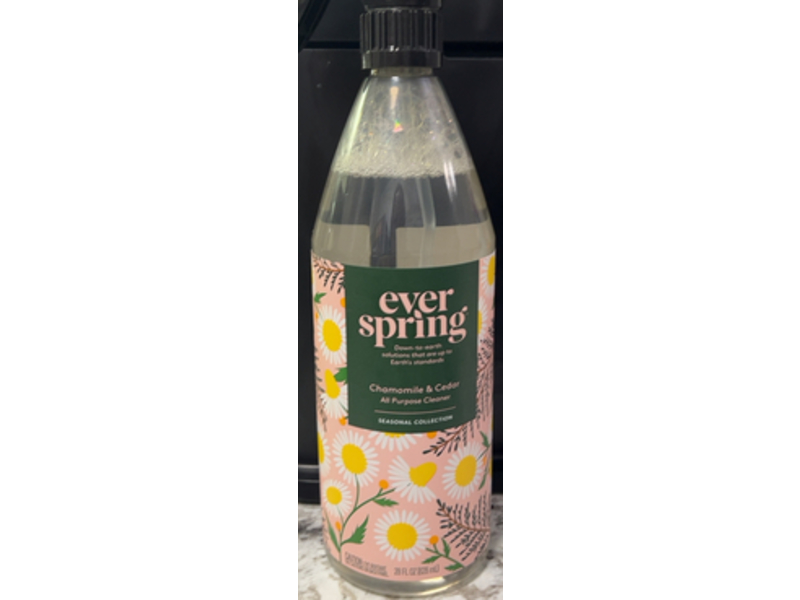Ever Spring All Purpose Cleaner, Chamomile & Cedar, 28 fl oz/828 mL