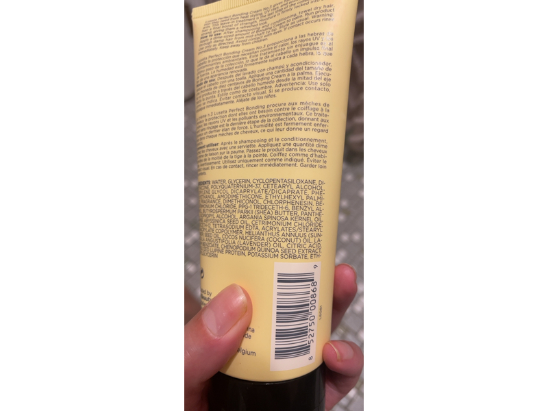 Luseta Perfect Bonding No.3 Restoring Leave-In Cream, 6.8 fl oz/200 mL