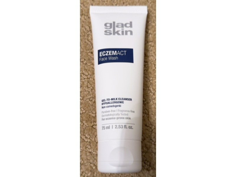 Glad Skin Eczemact Face Wash, 2.53 fl oz/75 mL