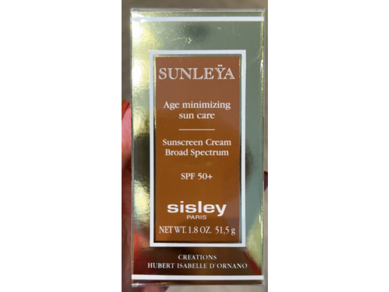 Sisley Paris Sunleya Age Minimizing Sun Care Sunscreen Cream, SPF 50+, 1.8 oz/51.5 g