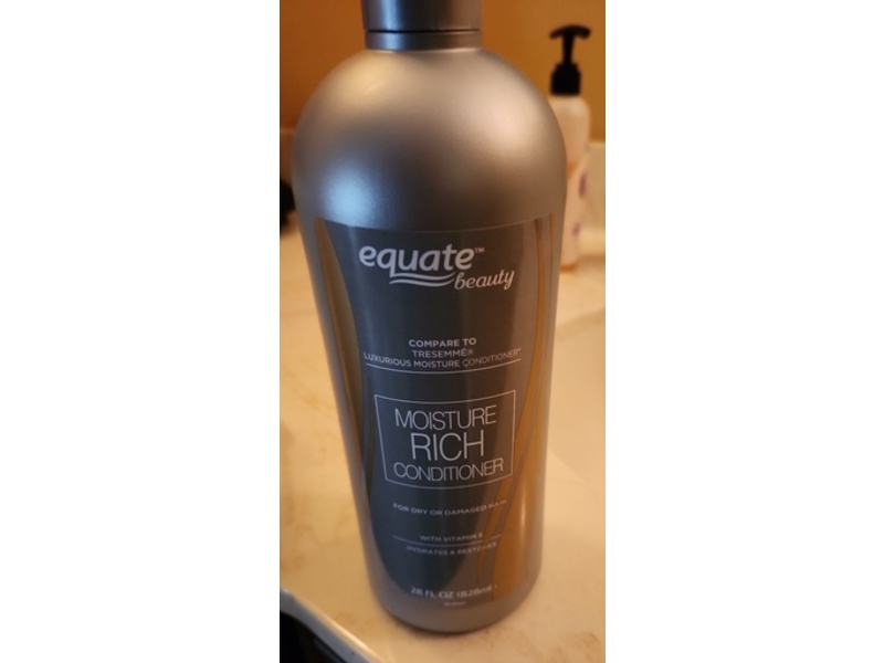 Equate Beauty Moisture Rich Conditioner, 28 fl oz/828 mL