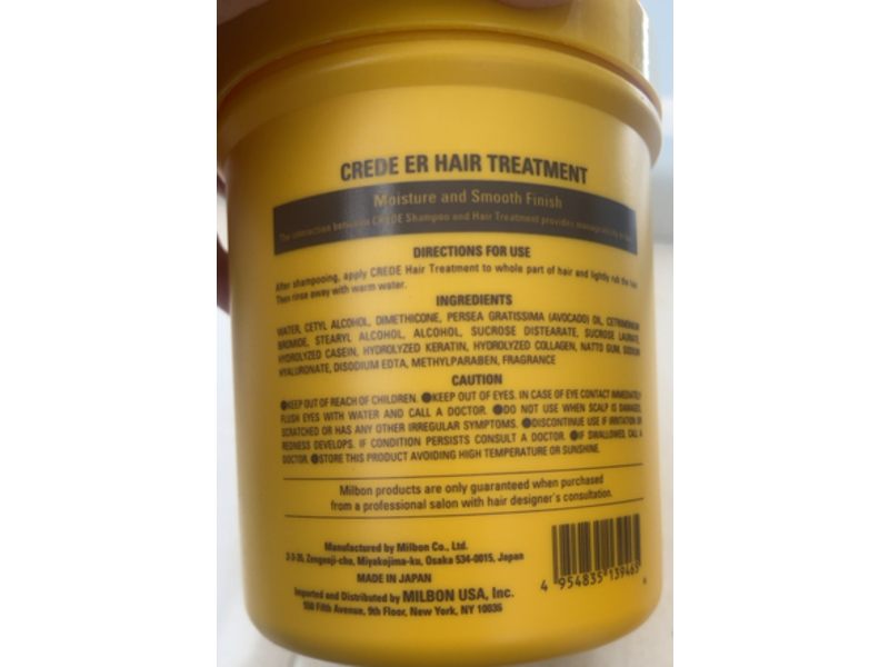 Milbon Crede Er Hair Treatment, 25.4 fl oz/720 g