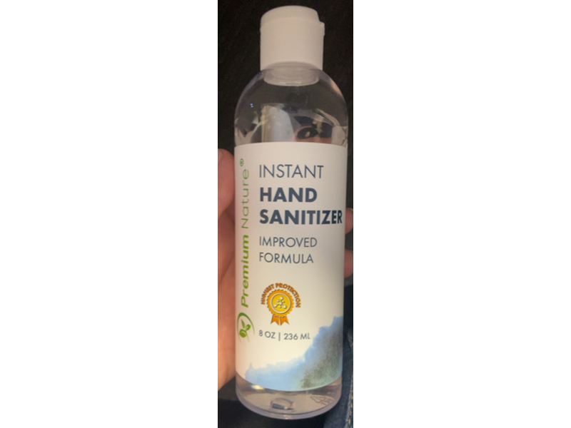 Premium Nature Instant Hand Sanitizer, 8 oz/236 mL