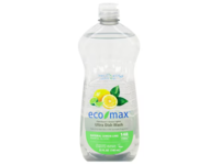 Eco-Max Ultra Dish Wash Liquid, Natural Lemon Lime, 25 fl oz/740 mL - Image 2