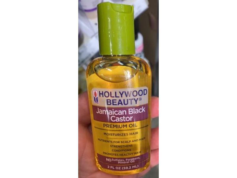 Hollywood Beauty Jamaican Black Castor Hair Oil, 2 fl oz/59.2 mL