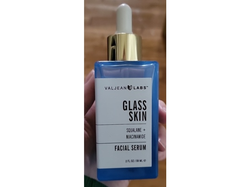 Valjean Labs Glass Skin Facial Serum, 2 fl oz/59 mL Ingredients