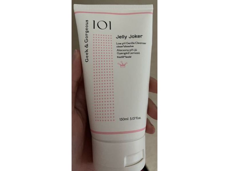 Geek & Gorgeous Gentle Cleanser, Jelly Joker, 5.07 fl oz/150 mL