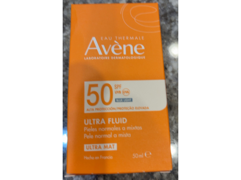 Avene Ultra Fluid Invisible, SPF 50, 50 mL