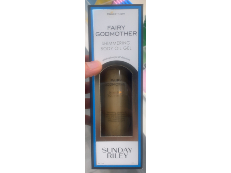 Sunday Riley Fairy Godmother Shimmering Body Oil Gel, 3.4 fl oz/100 mL