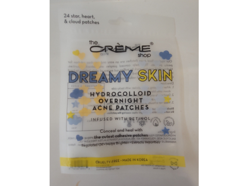 The Creme Shop Dreamy Skin Hydrocolloid Acne Patches, 72Count