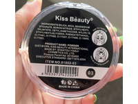 Kiss Beauty Matte Fixing Compact Powder, Pink Color, 0.35 oz/10 g - Image 5