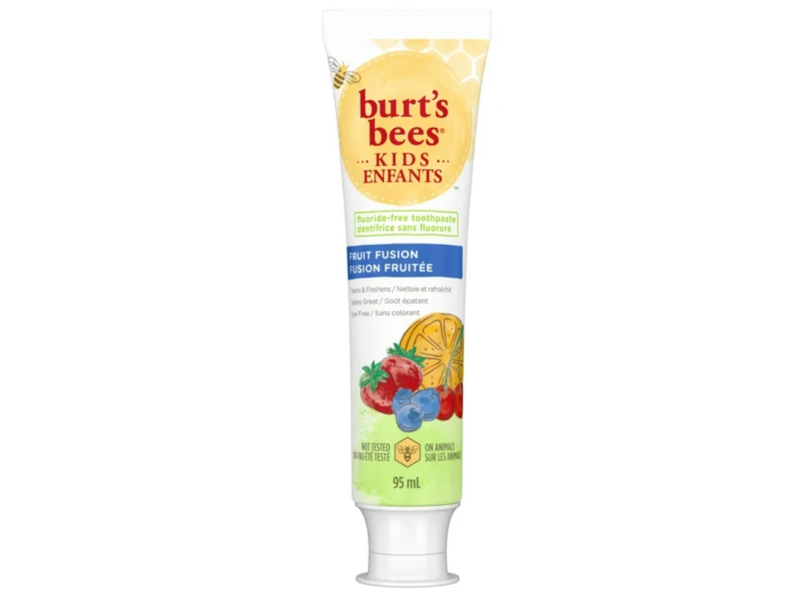 Burt's Bees Kids Fluoride Free Toothpaste, Fruit Fusion, 95 mL